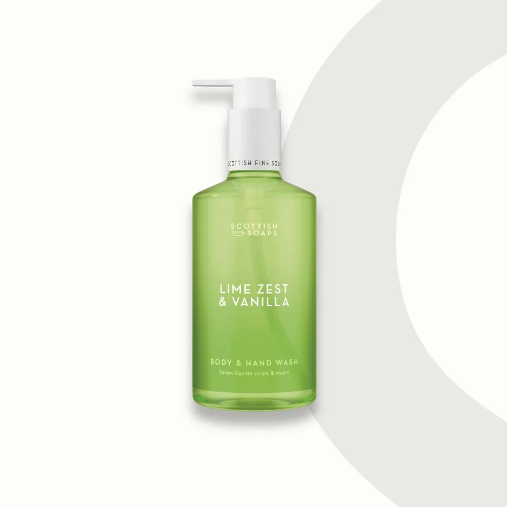 Lime Zest & Vanilla Body & Hand Wash 300ml: the shop's own photo