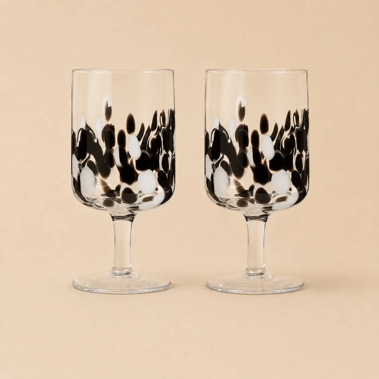 Confetti White Wine Glasses: the shop's own photo