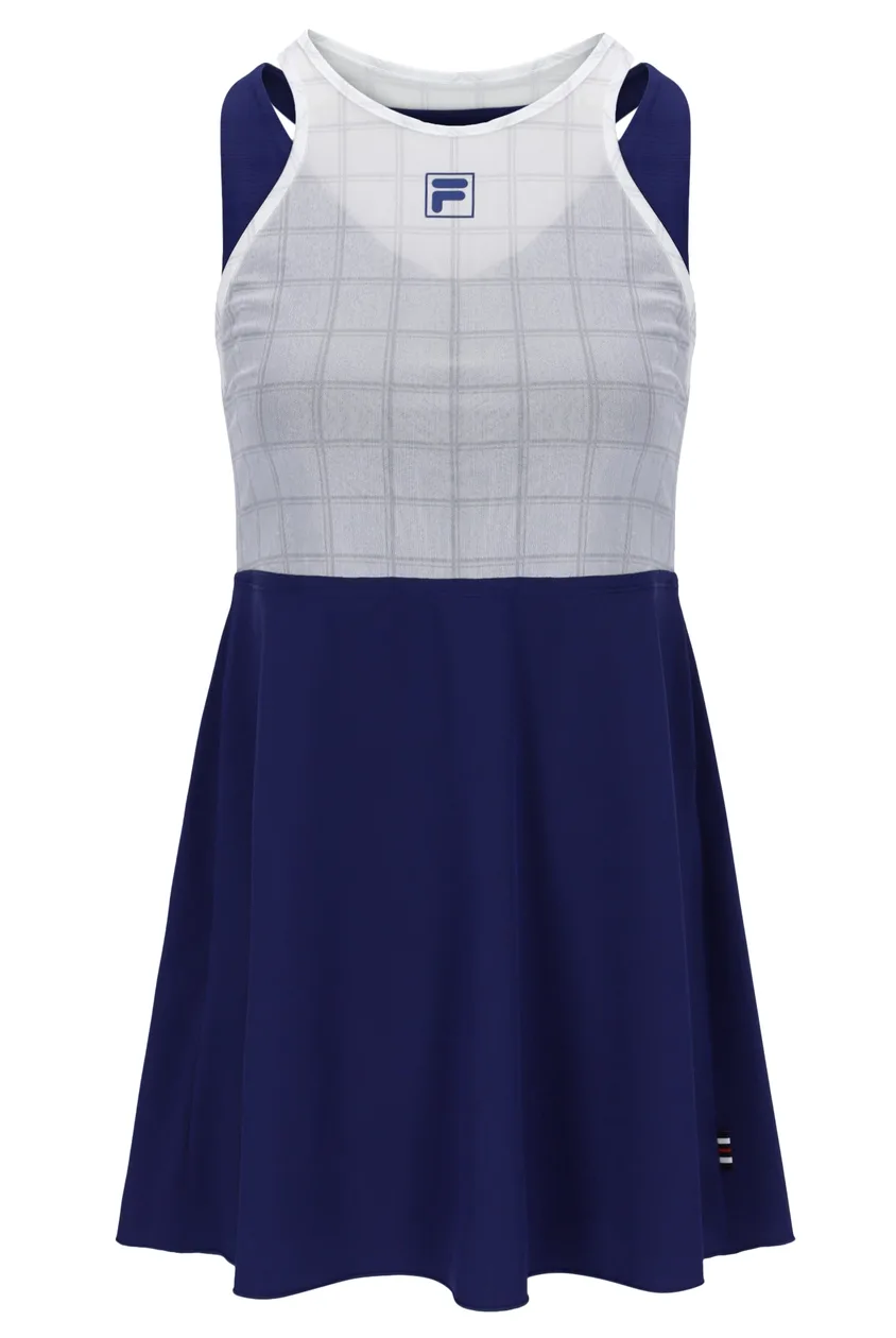 Navy Women’s Mesh Jersey Dress with Inner Shorts - M: the shop's own photo