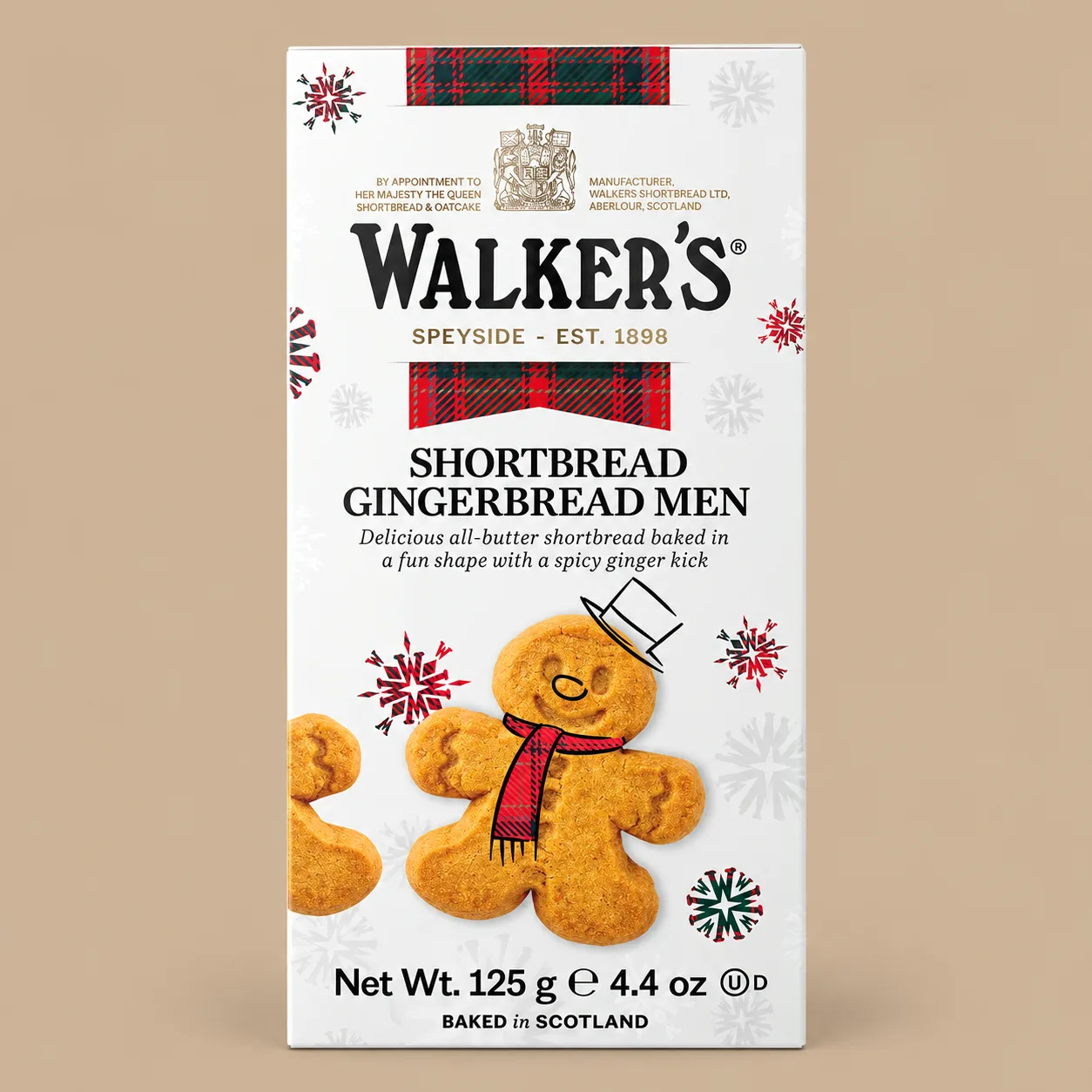 Walker's Shortbread Gingerbread Men 125g: the shop's own photo