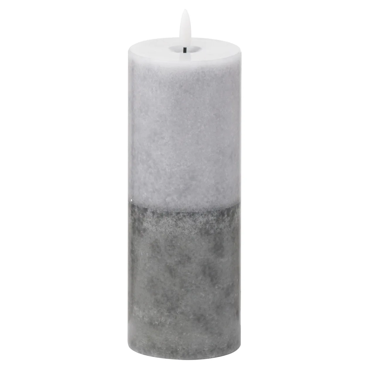 Luxe Collection Natural Glow 3x8 Stone LED Wax Candle: the shop's own photo