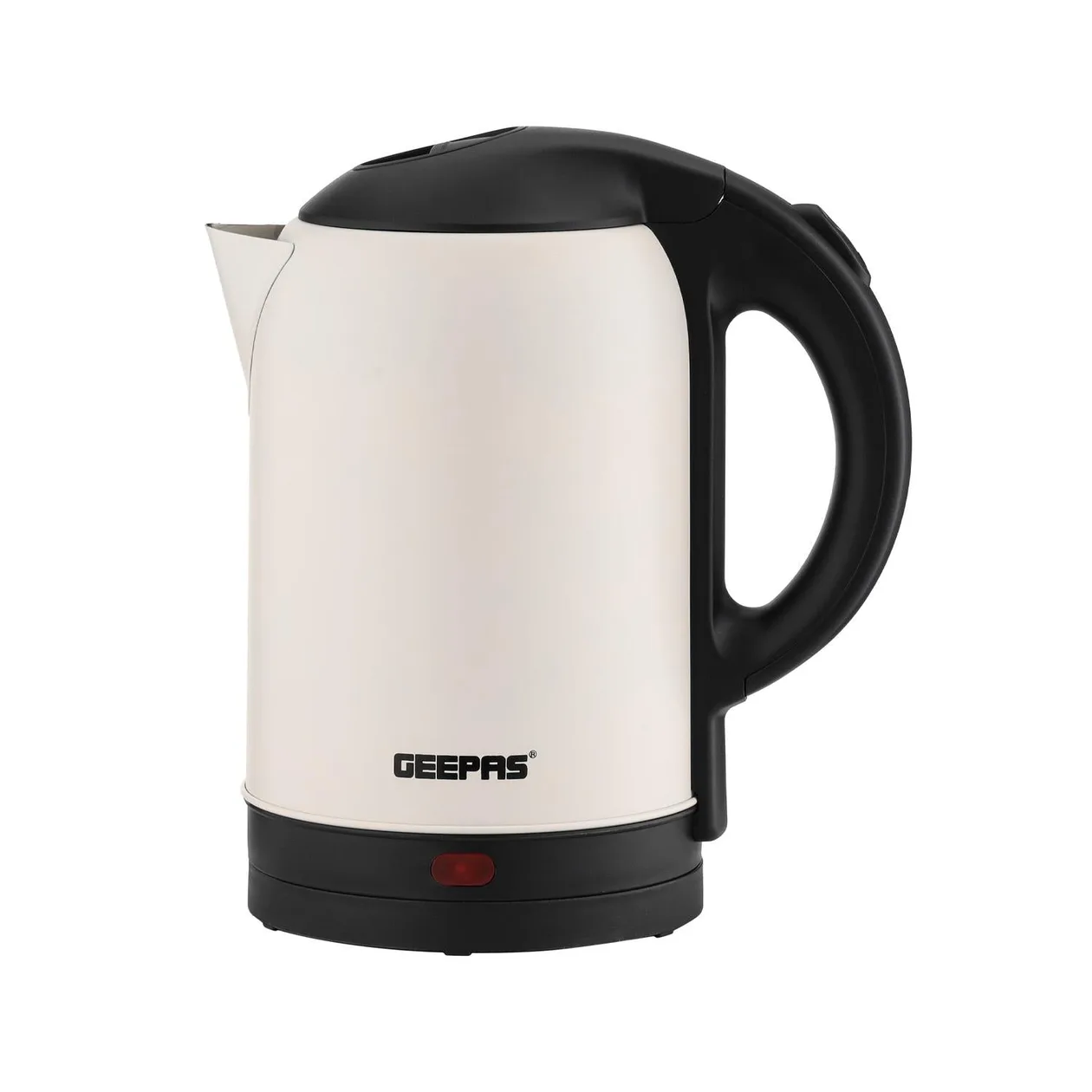1.8L Matte Cream Electric Stainless Steel Kettle 1800W: the shop's own photo