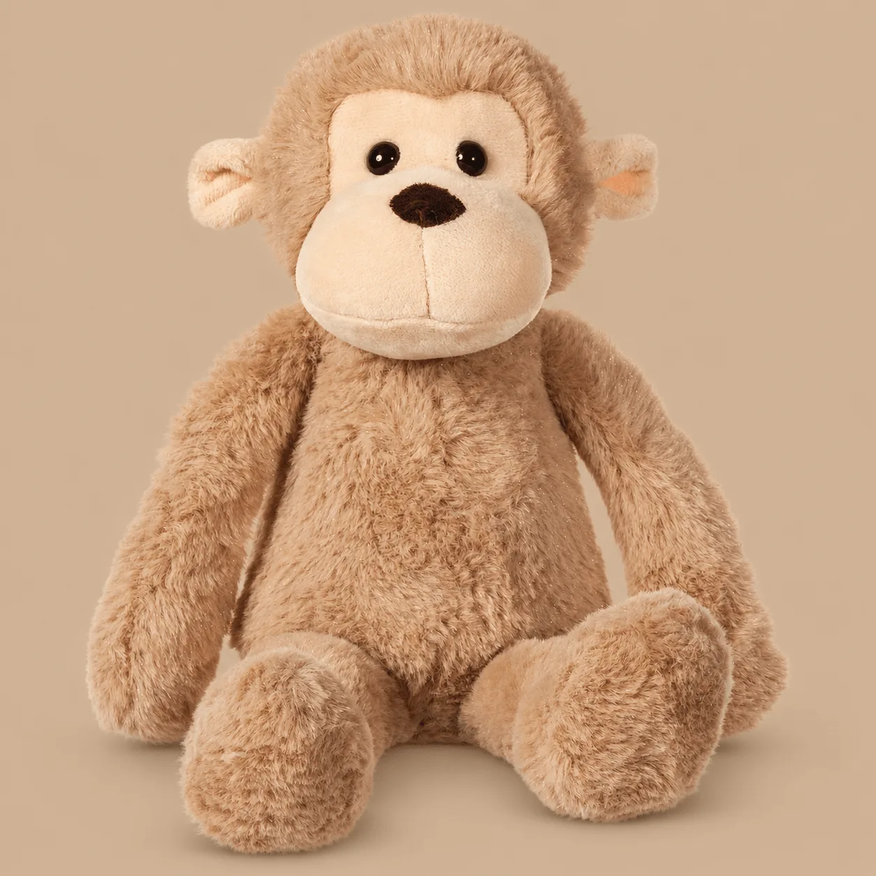 Apricot Lamb Monkey Plush: the shop's own photo