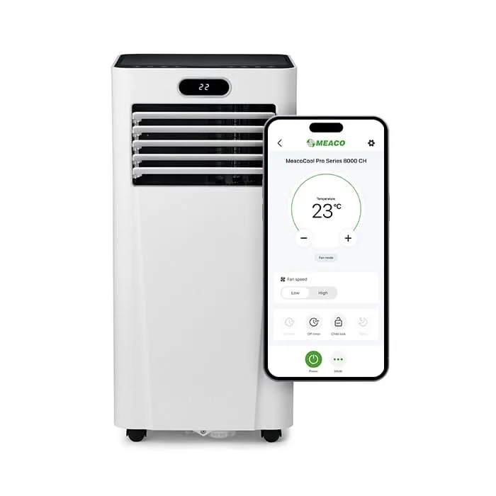 MeacoCool MC Series Pro 8000 BTU Portable Air Conditioner & Heater: the shop's own photo
