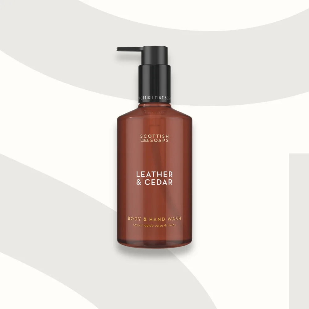Leather & Cedar Body & Hand Wash 300 ml: the shop's own photo