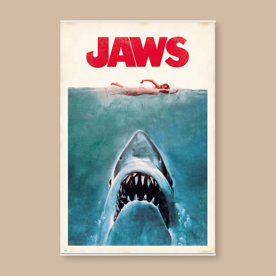 Jaws Movie Poster: the shop's own photo