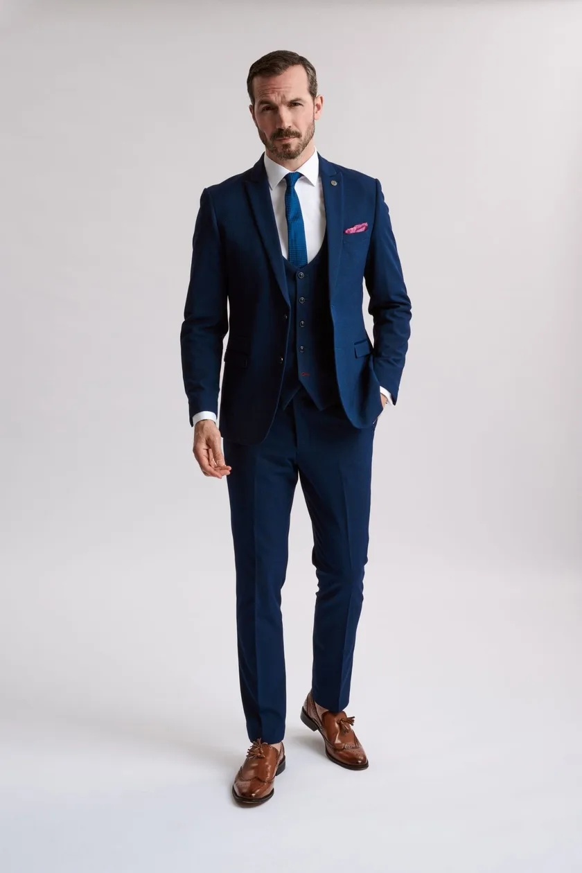 Bromley Navy 3 Piece Suit: the shop's own photo