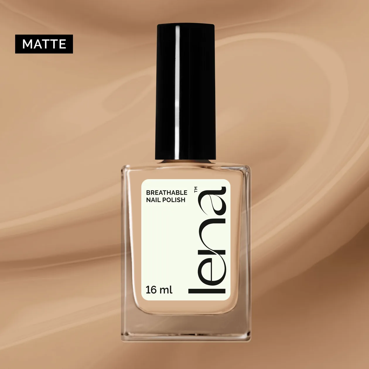 LENA Matte Breathable Nail Polish - I Can't Bare It All - LE51: the shop's own photo