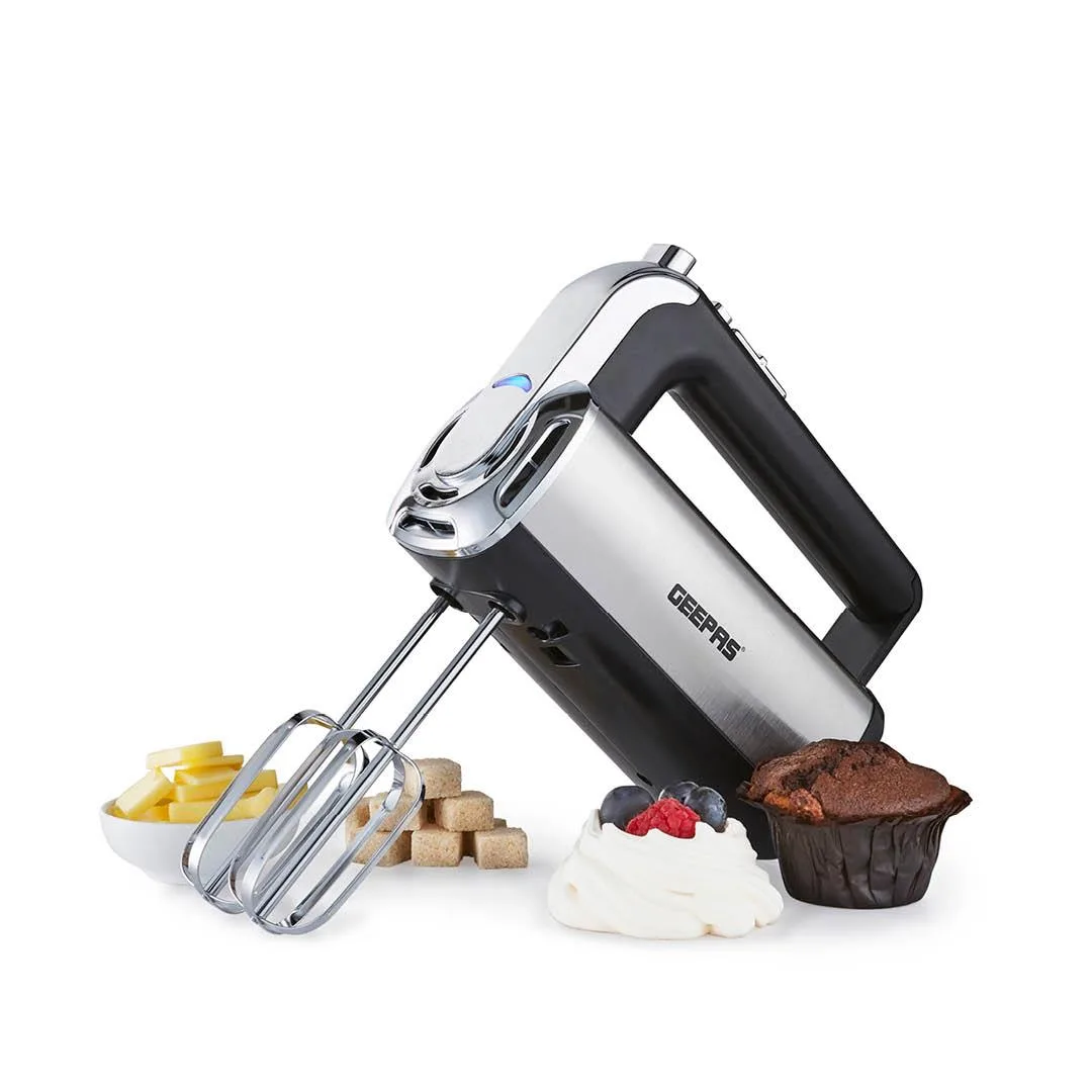 5-Speed Black and Silver Electric Mixer and Whisk 400W: the shop's own photo