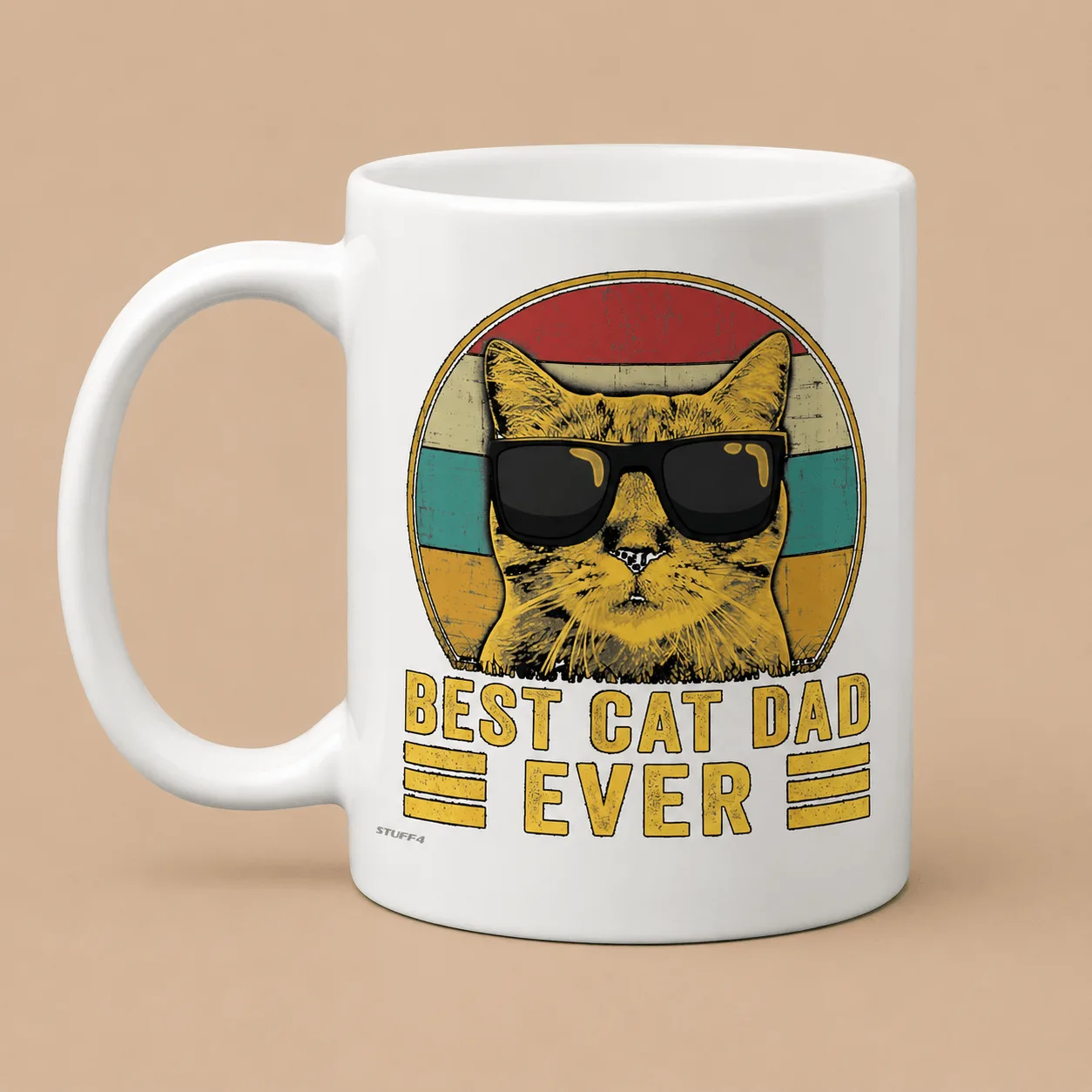 "Best Cat Dad Ever" Mug: the shop's own photo