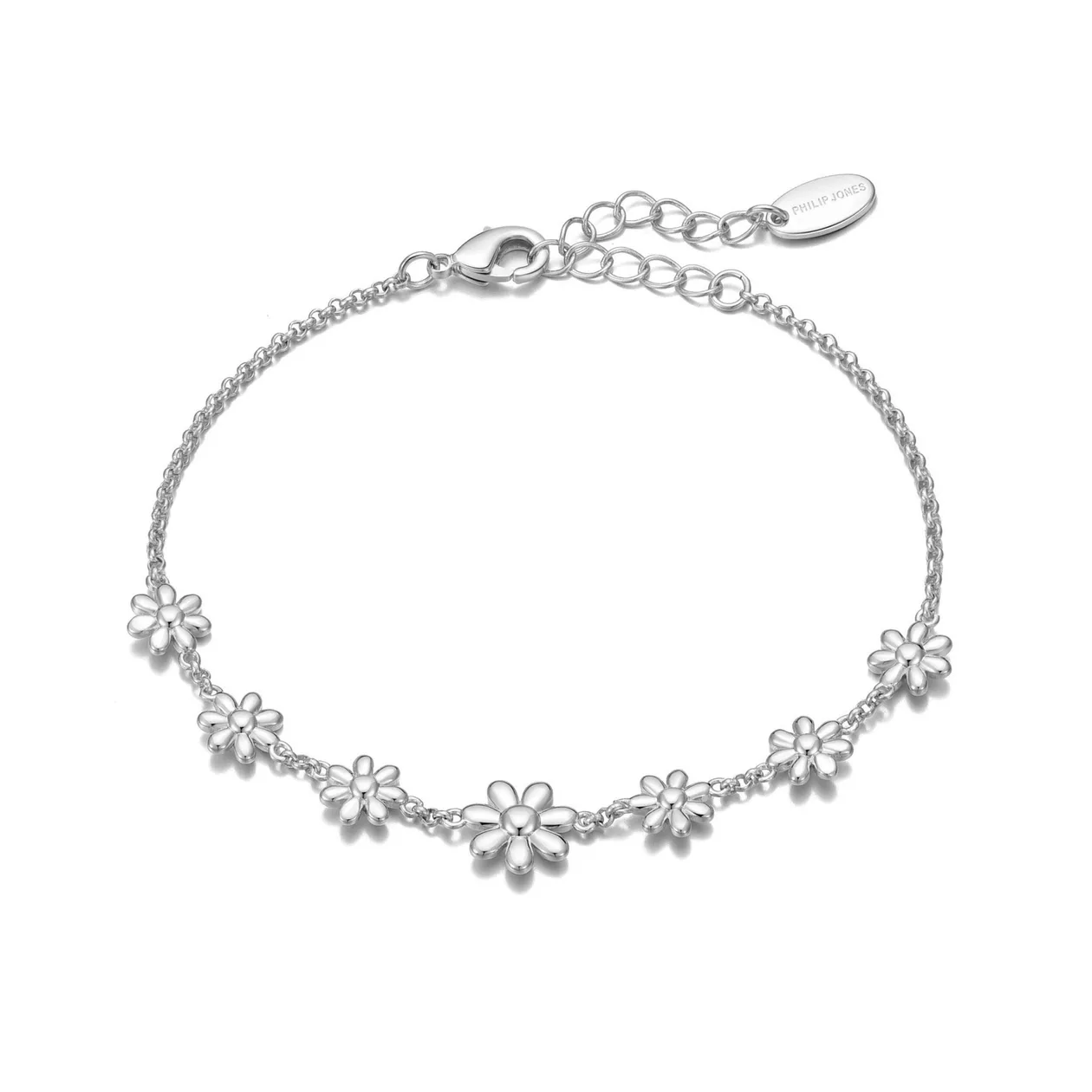 Silver Plated Daisy Bracelet: the shop's own photo