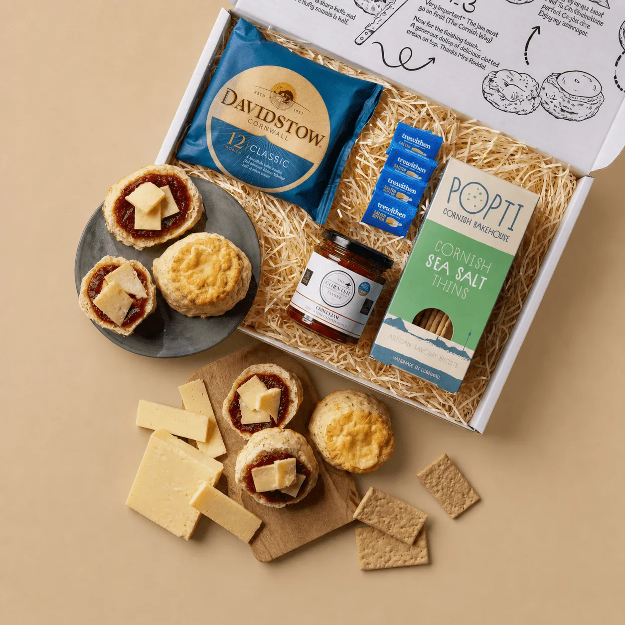 The Cheese Scone Hamper: the shop's own photo