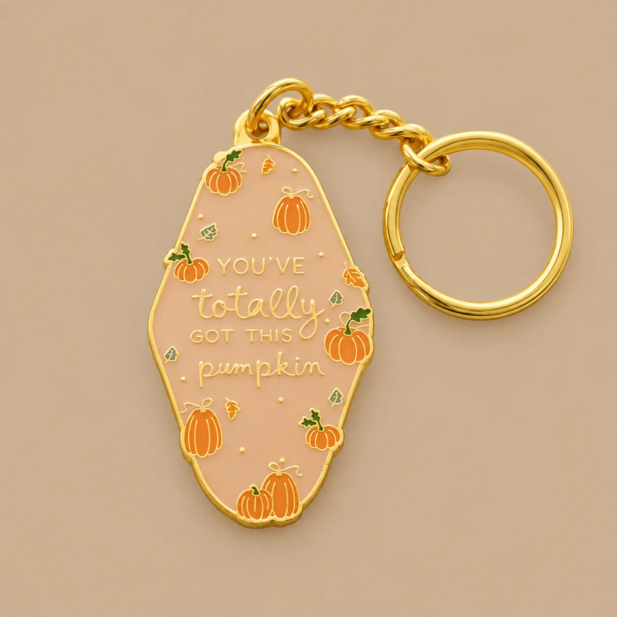 You've Totally Got This Metal Enamel Keyring: the shop's own photo