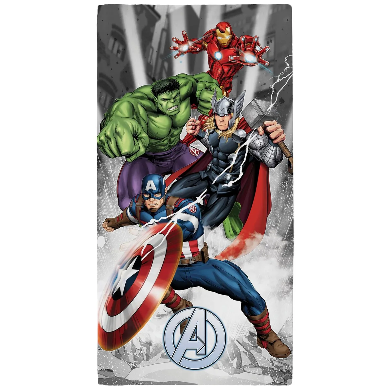 Avengers Action Towel 70x140cm: the shop's own photo