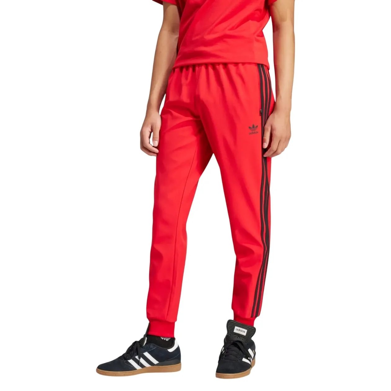 adidas Originals SST Superstar Track Pants - Better Scarlet | Size: S: the shop's own photo
