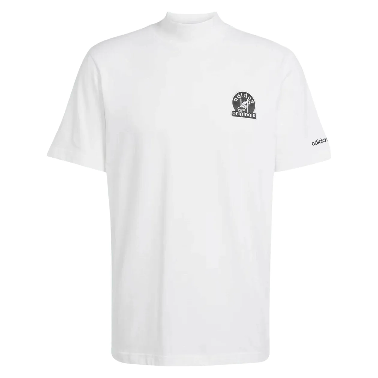 adidas Originals Men's GRFX Graphic T-Shirt - White | Size: 2XL: the shop's own photo