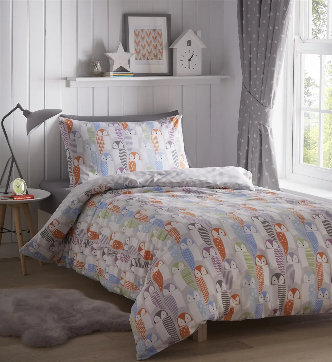 Bedmaker Owls Duvet Cover - Toddler: the shop's own photo
