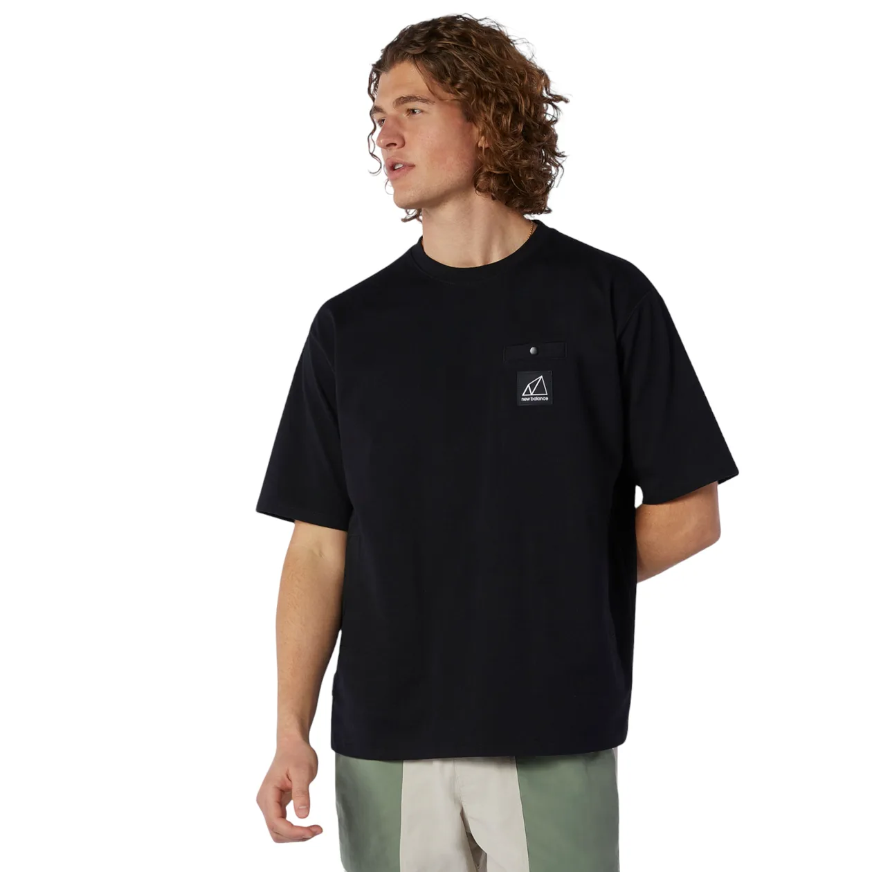 New Balance All Terrain Pocket Tee - Black | Size: S: the shop's own photo