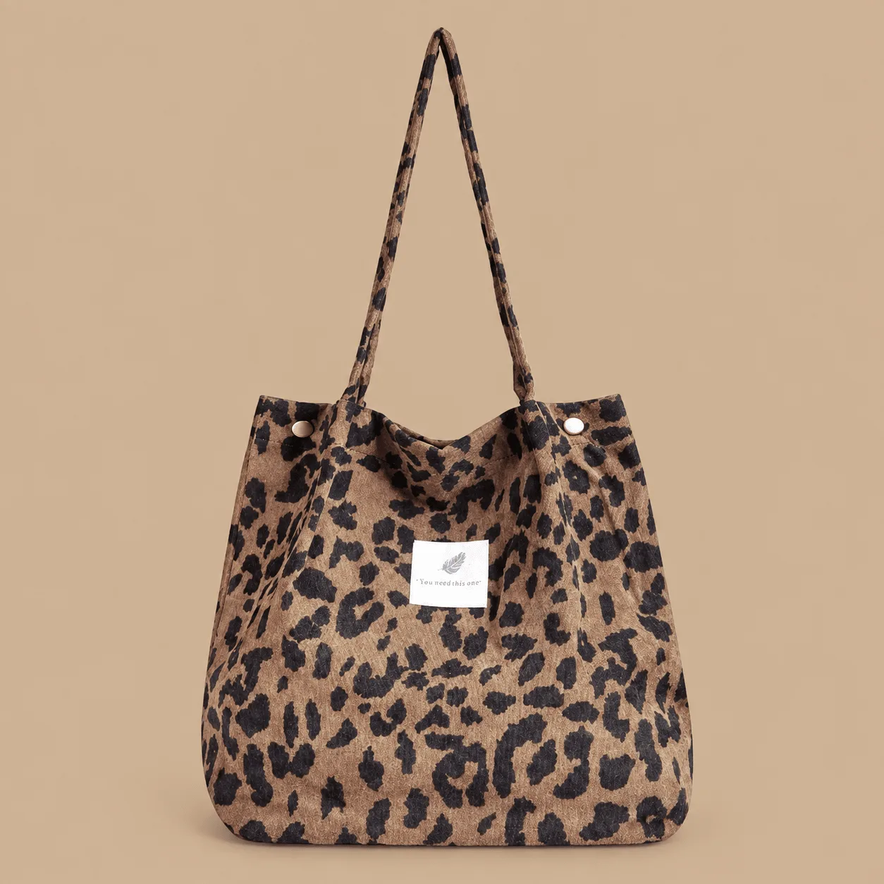 Leopard Print Tote Bag: the shop's own photo