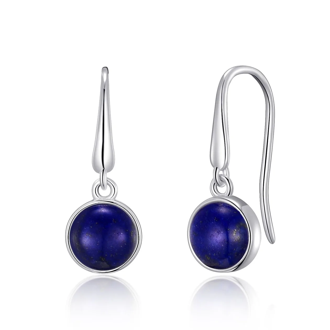 Lapis Drop Earrings: the shop's own photo