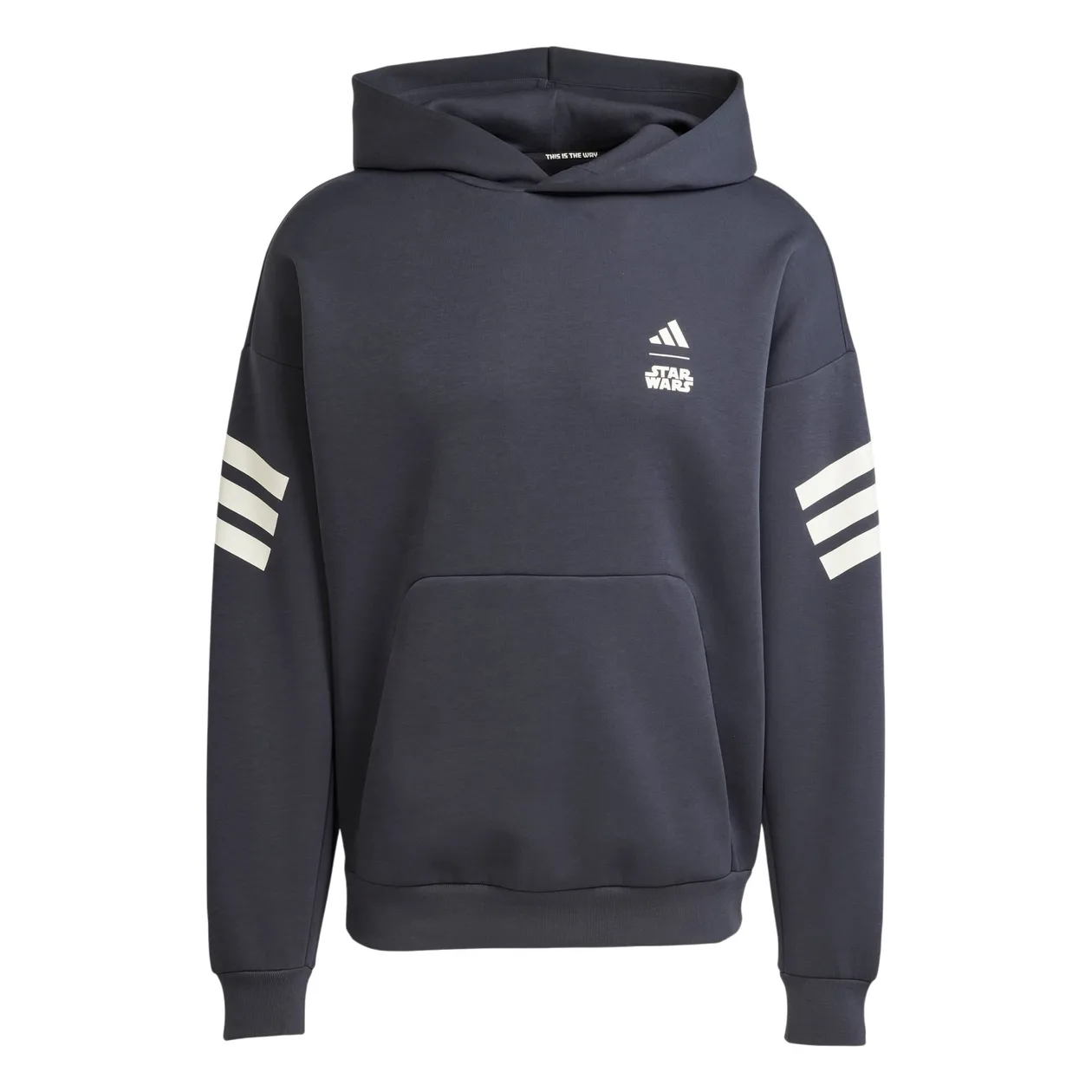 adidas Star Wars Mandalorian Graphic Hoodie - Night Grey | Size: XS: the shop's own photo