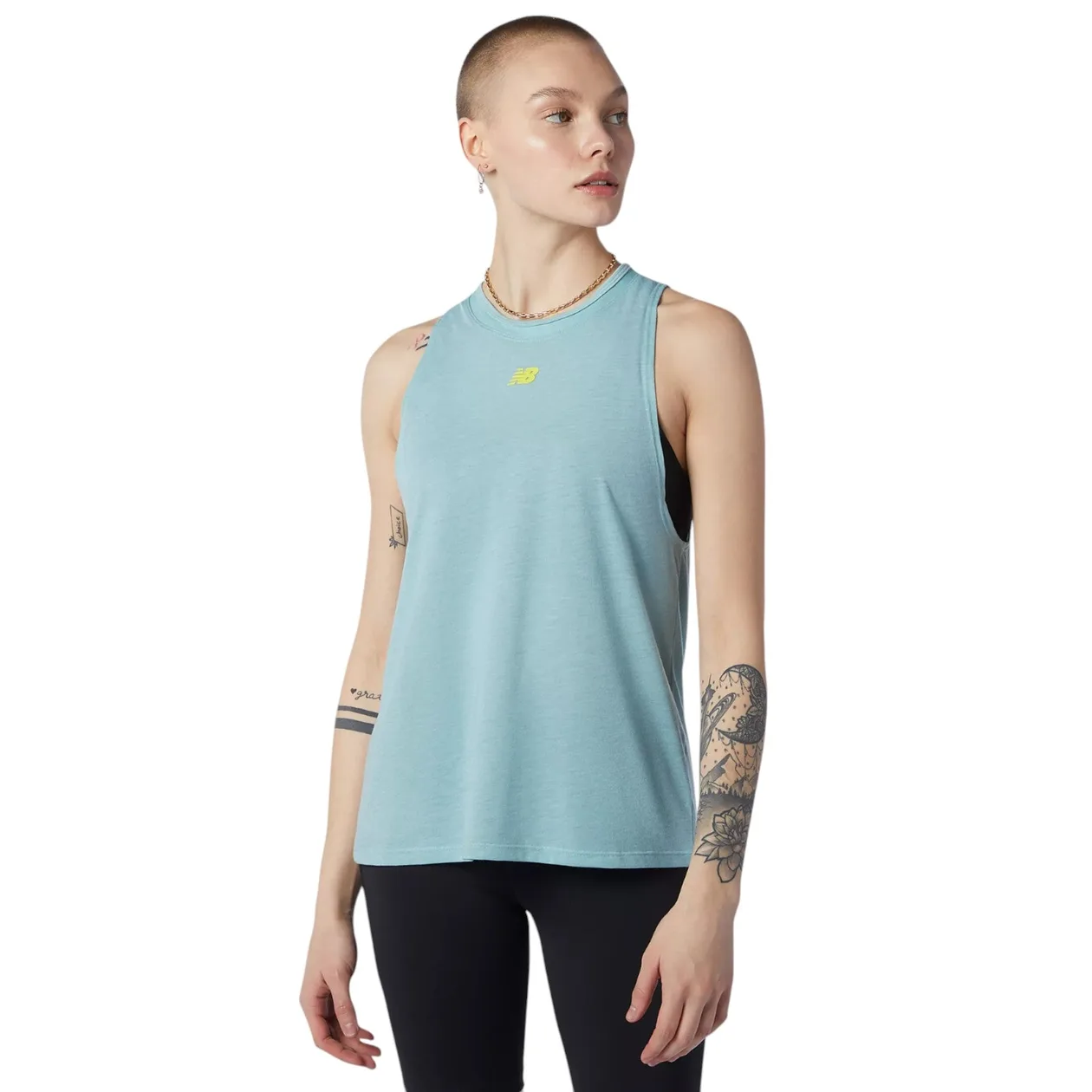 New Balance Womens Transform Tank Top - Blue | Size: XS: the shop's own photo
