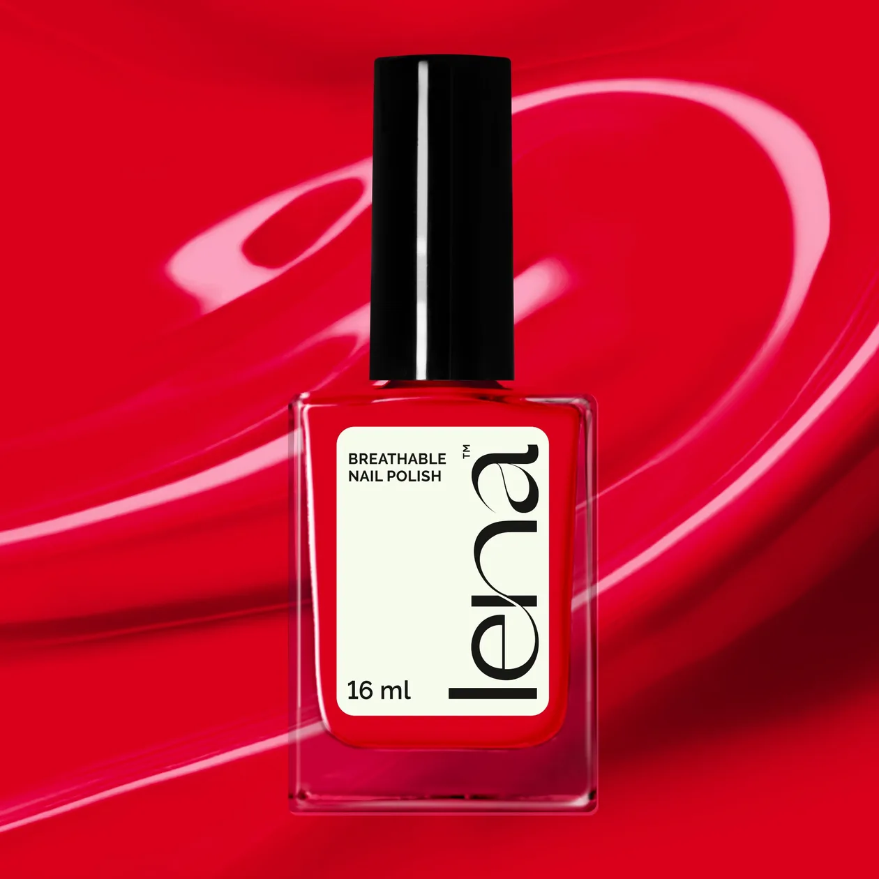 LENA Breathable Nail Polish - Red Wedding in Rabat - LE343: the shop's own photo