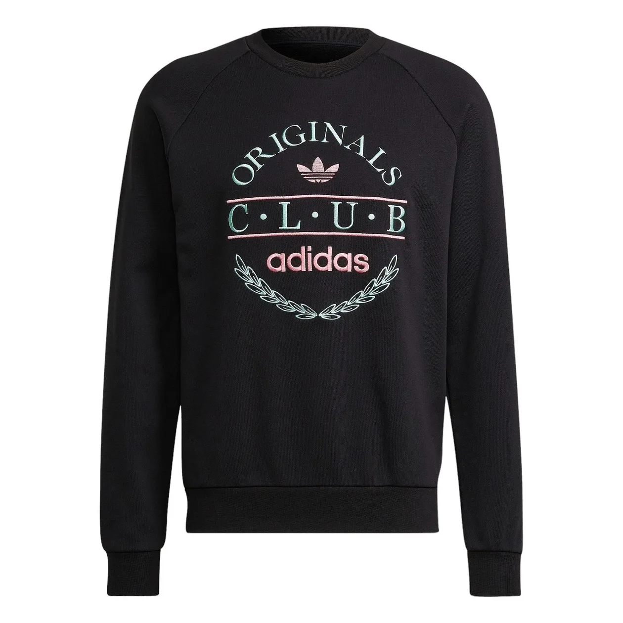 adidas Originals Sports Resort Club Sweatshirt - Black | Size: XS: the shop's own photo