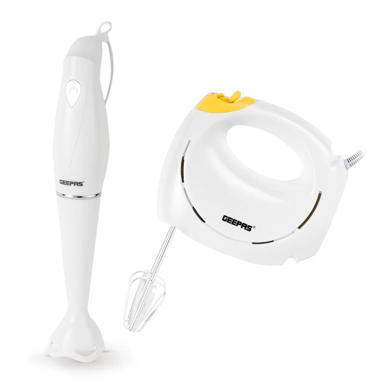 Electric Mixer & Hand Blender Set - 2-In-1 Handheld Whisk and Immersion Blender: the shop's own photo