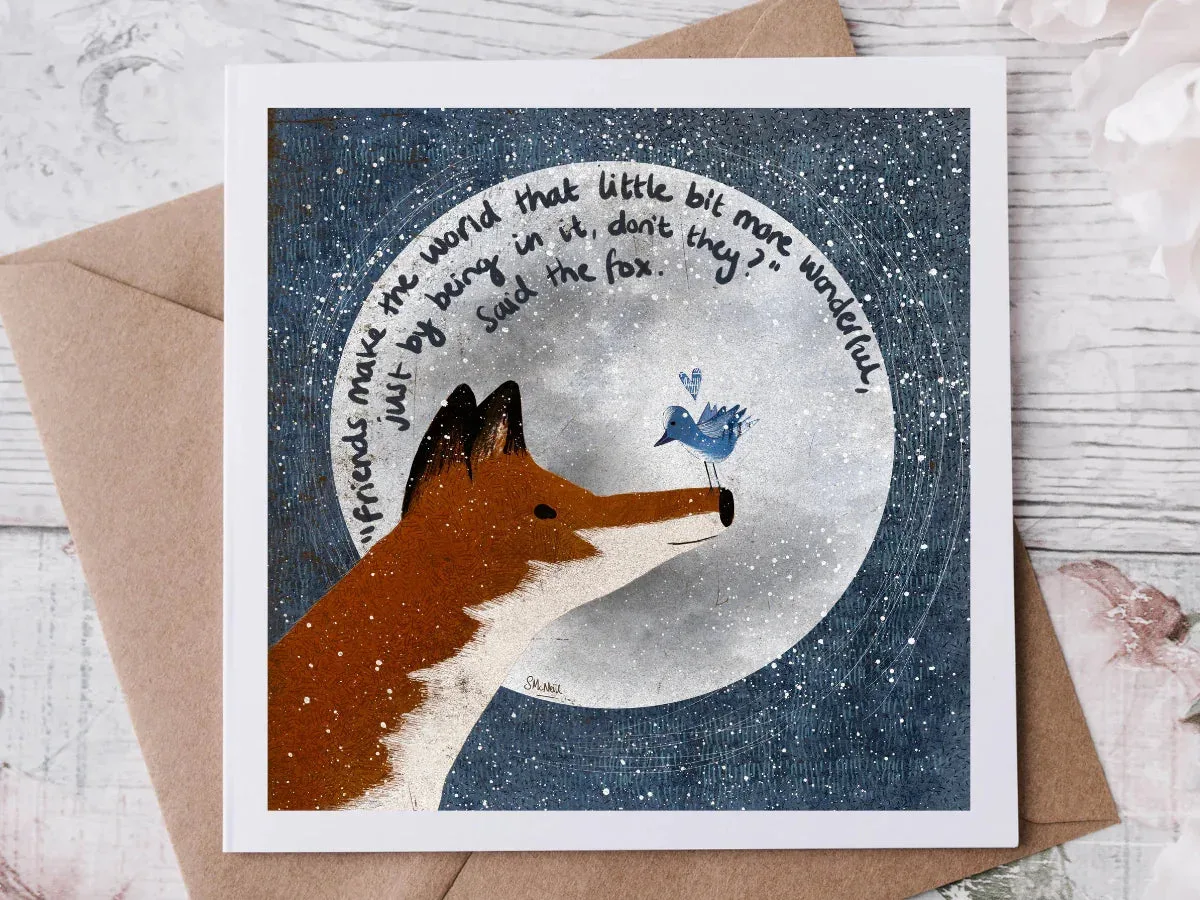 "Friends" Friendship Greeting Card | Just Because: the shop's own photo