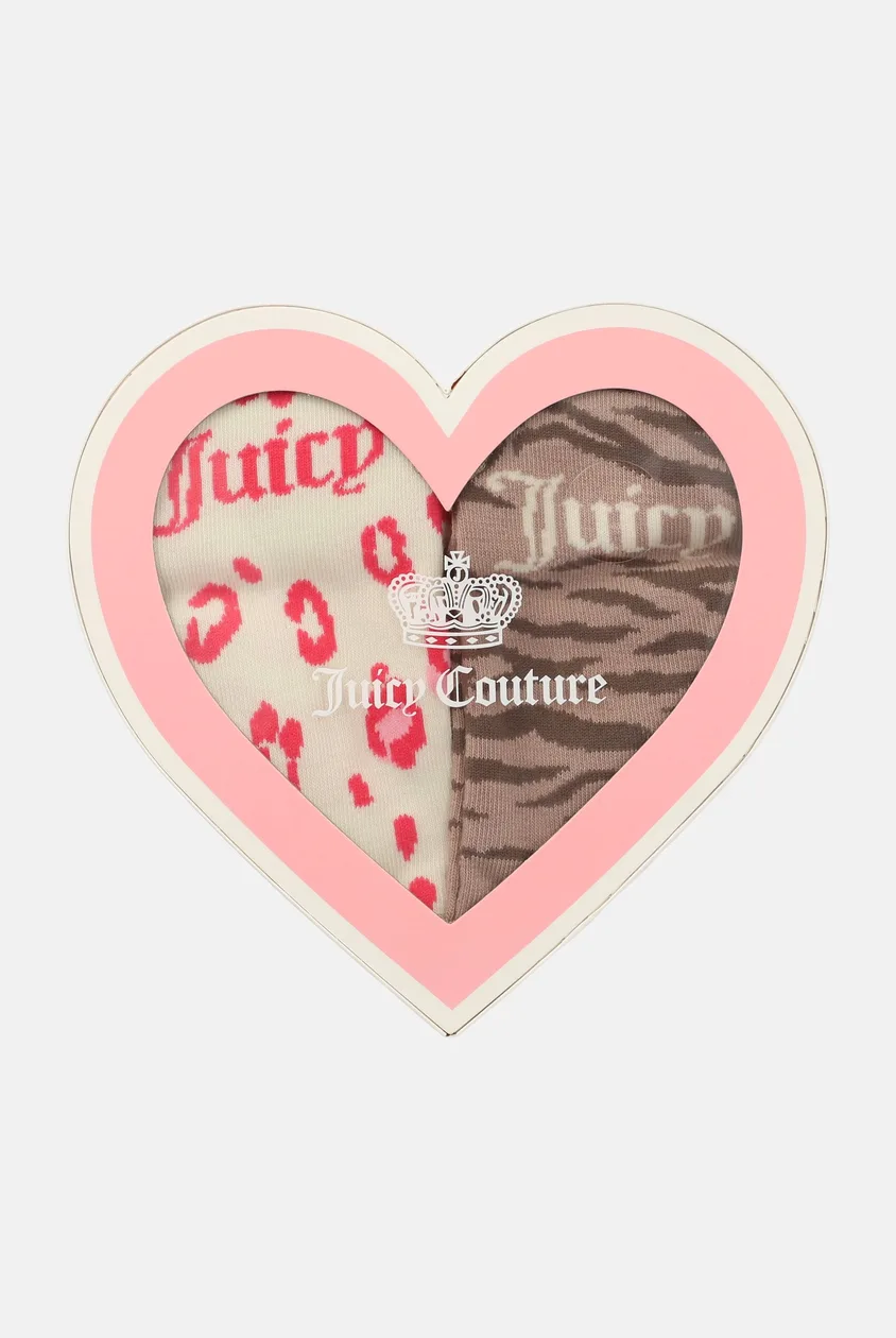 2pack Heart Leopard Print Socks - ONE / Multi: the shop's own photo