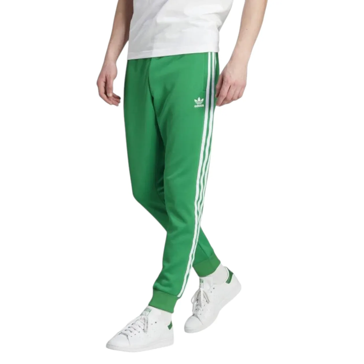 adidas Originals Men's Adicolor Classics SST Superstar Track Pants - Green | Size: XS: the shop's own photo