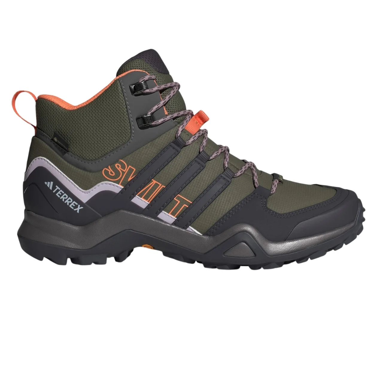 adidas Women's Terrex Swift R2 Mid GORE-TEX Hiking Trainers - Olive Strata | Size: 4.5: the shop's own photo