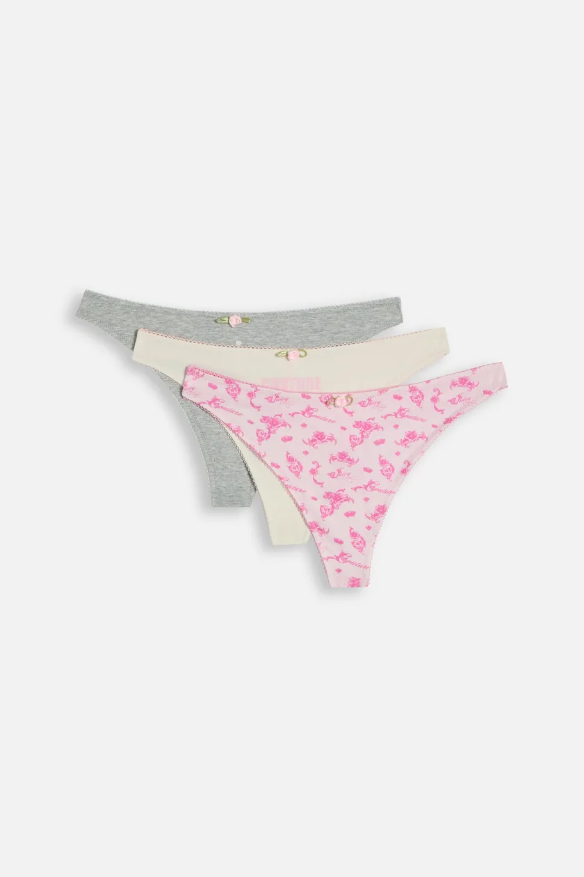 3 Pack Couture Queen Thongs - L / Multi: the shop's own photo