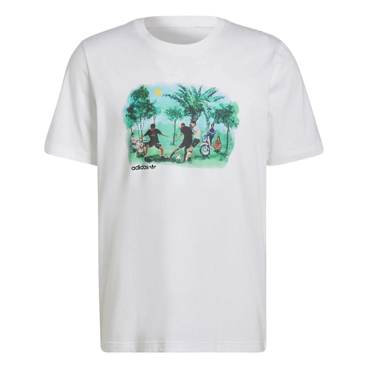 adidas Originals SPRT Summer Tee - White | Size: XS: the shop's own photo
