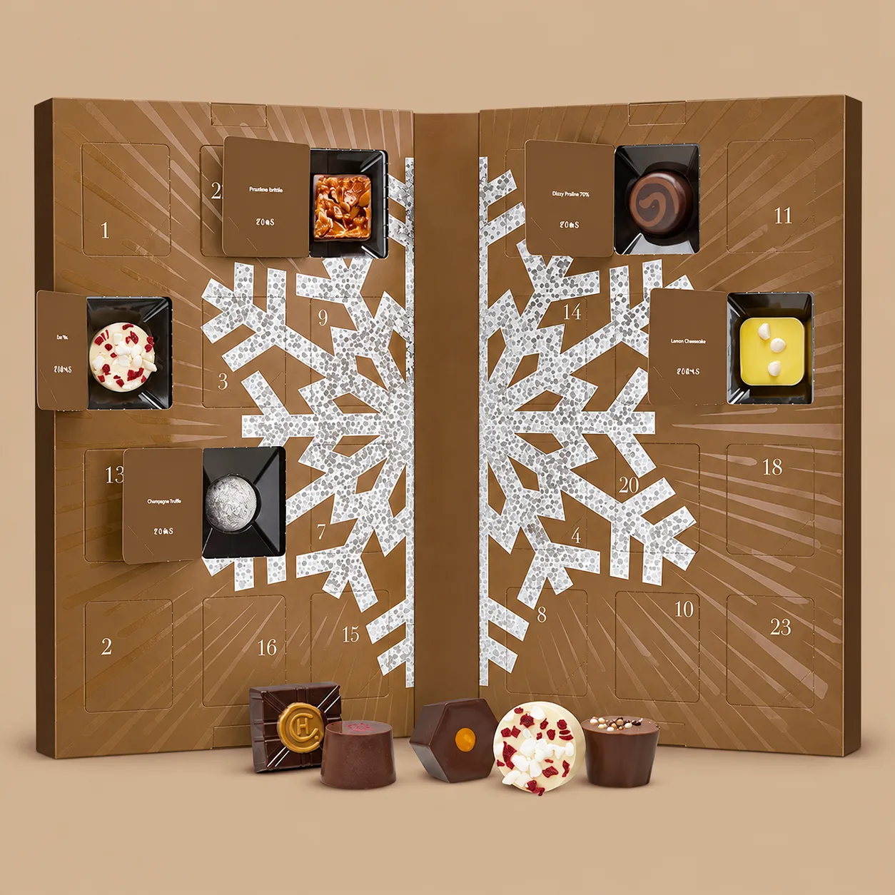 Hotel Chocolat Everything Chocolate Advent Calendar: the shop's own photo