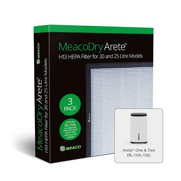MeacoDry Arete® H13 18L, 20L and 25L HEPA Filter: the shop's own photo