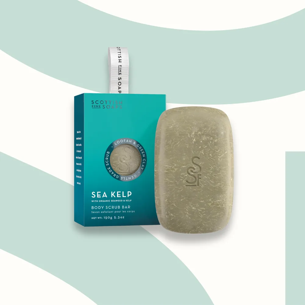 Sea Kelp Body Scrub Bar 150 g: the shop's own photo