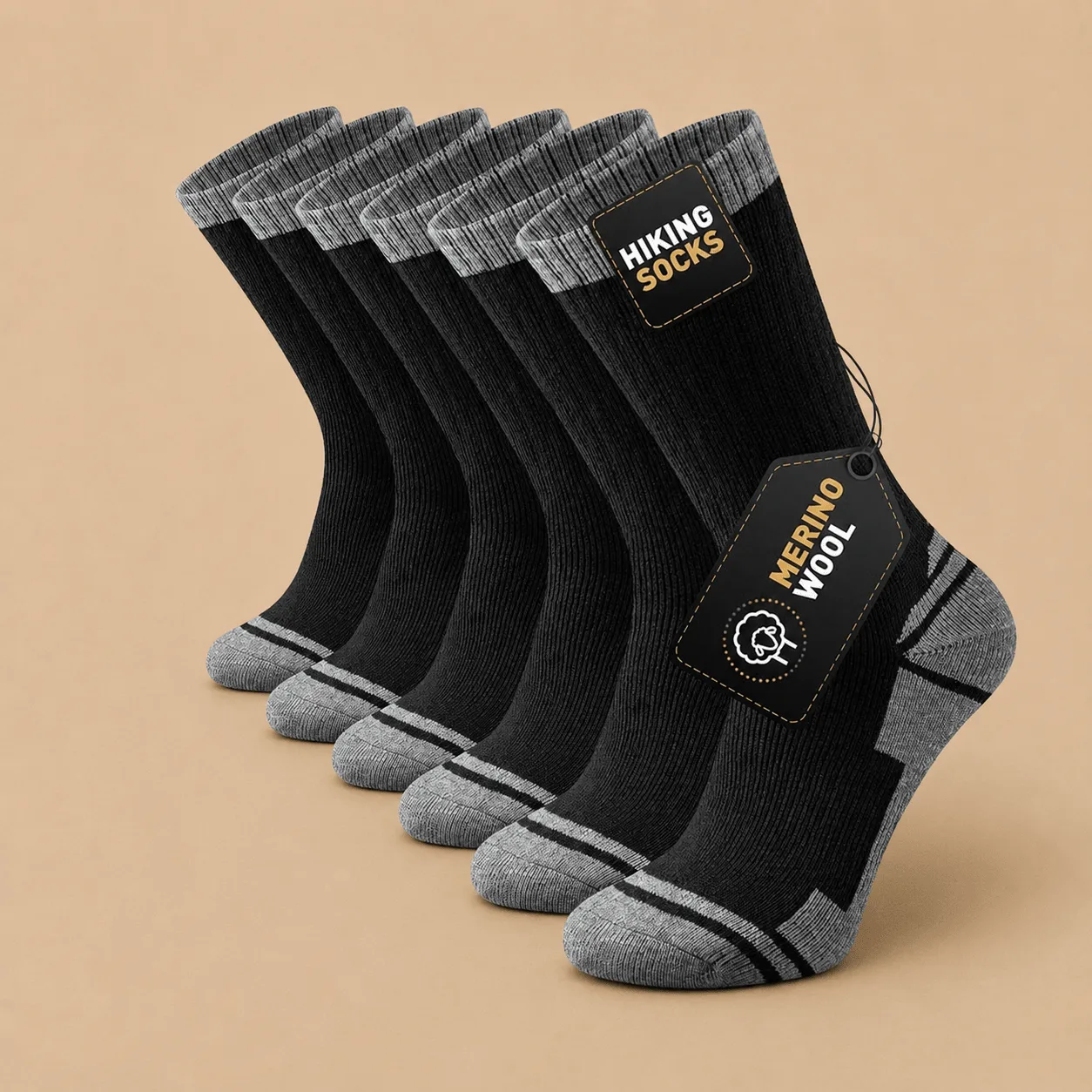 Merino Wool Hiking Socks: the shop's own photo