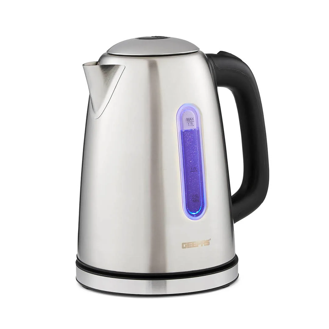 2200W Double-Walled Stainless Steel Electric Kettle 1.7L: the shop's own photo
