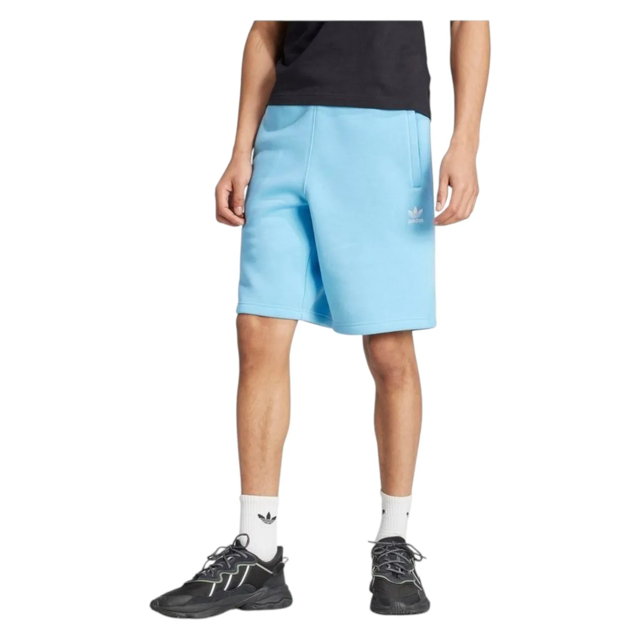 adidas Originals Men's Trefoil Essentials Shorts - Blue | Size: 2XL: the shop's own photo