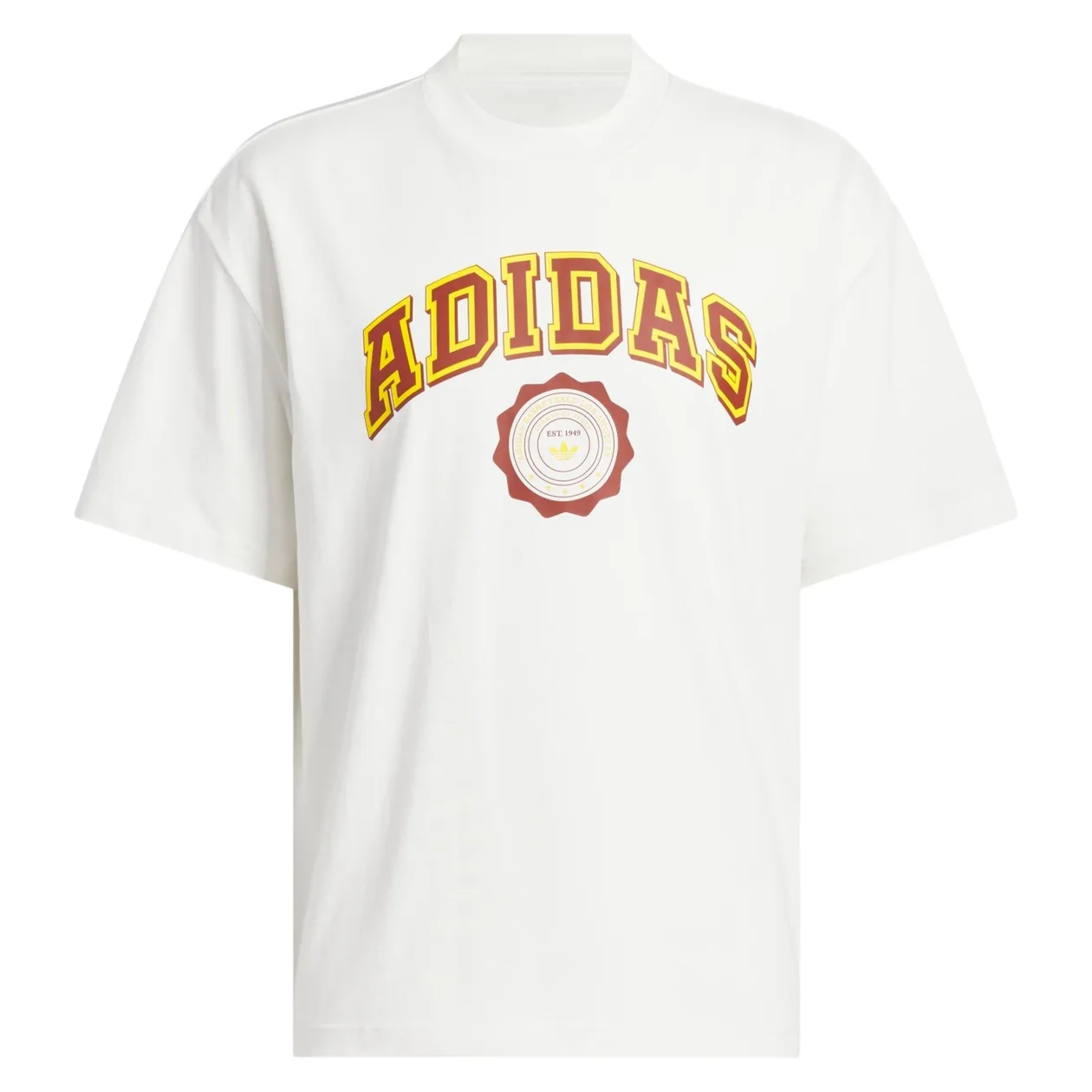adidas Originals Unisex Summer of Sport Graphic T-Shirt - White | Size: XS: the shop's own photo