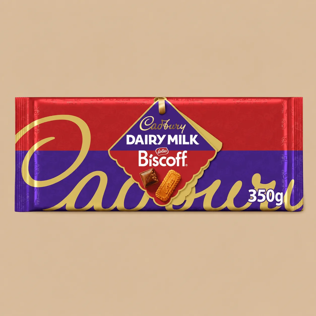 Cadbury Dairy Milk Lotus Biscoff: the shop's own photo