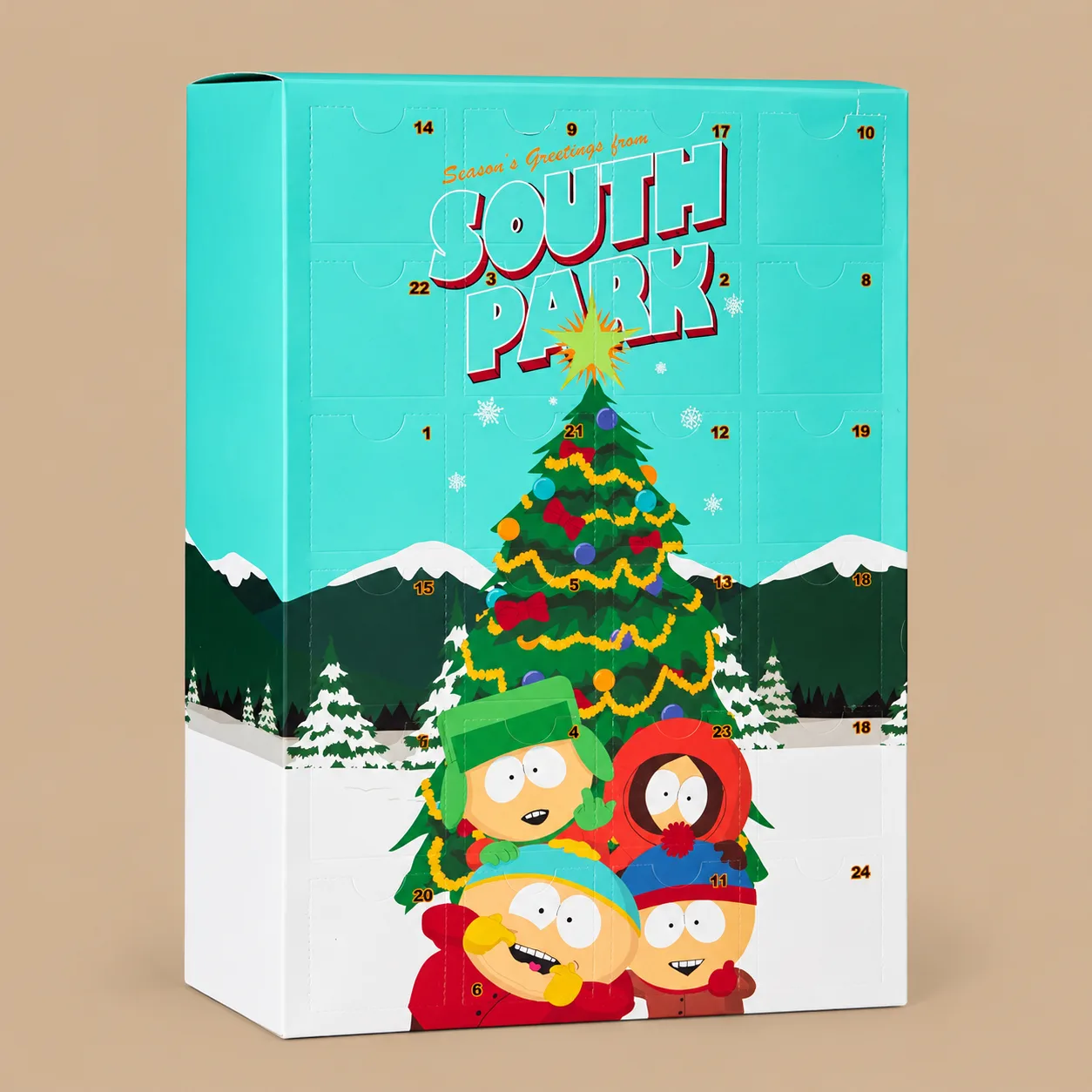 South Park Socks Advent Calendar For Men: the shop's own photo