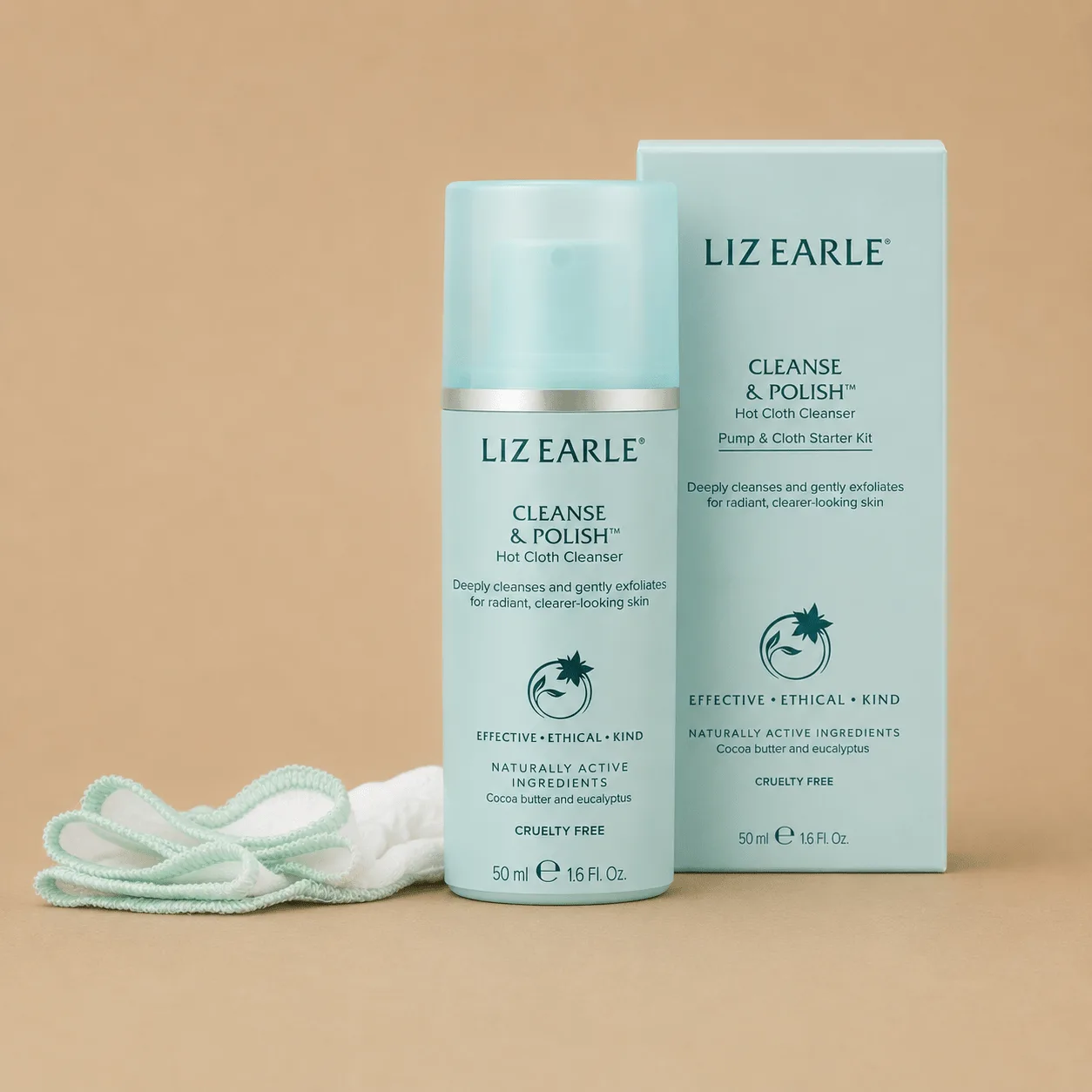 Liz Earle Cleanse & Polish Starter Kit: the shop's own photo