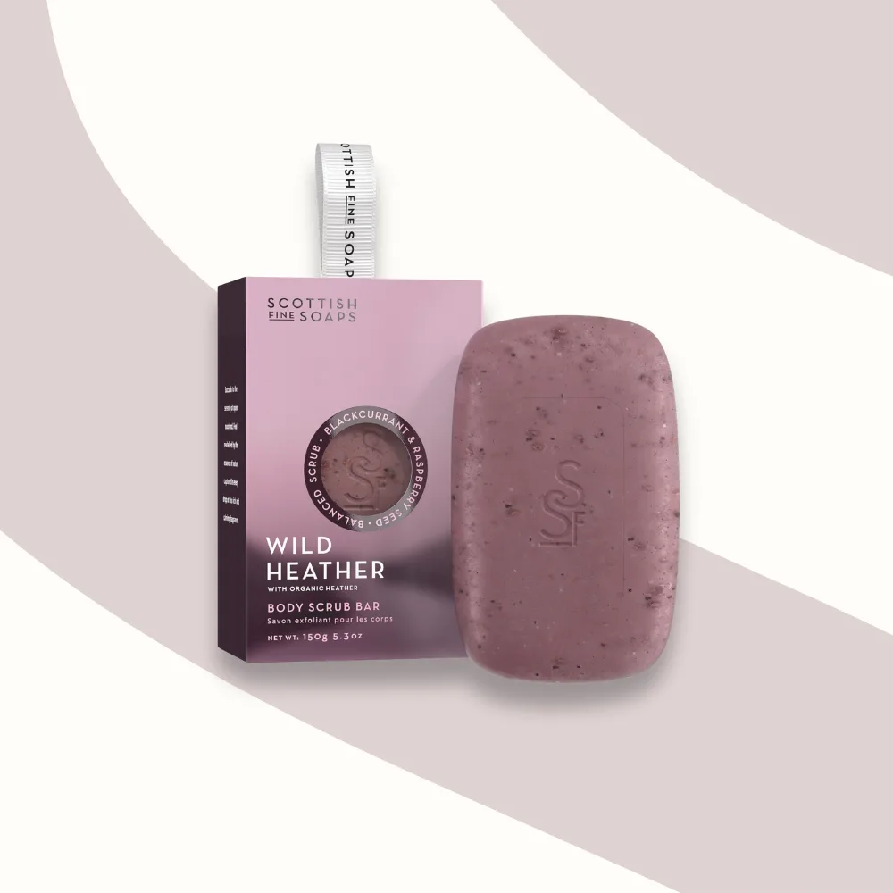 Wild Heather Body Scrub Bar 150 g: the shop's own photo