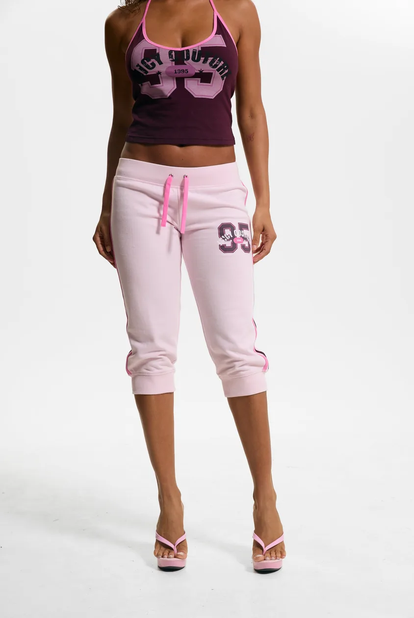 Cherry Blossom Juicy Sport 95 Cuff Capris - M / Pink: the shop's own photo