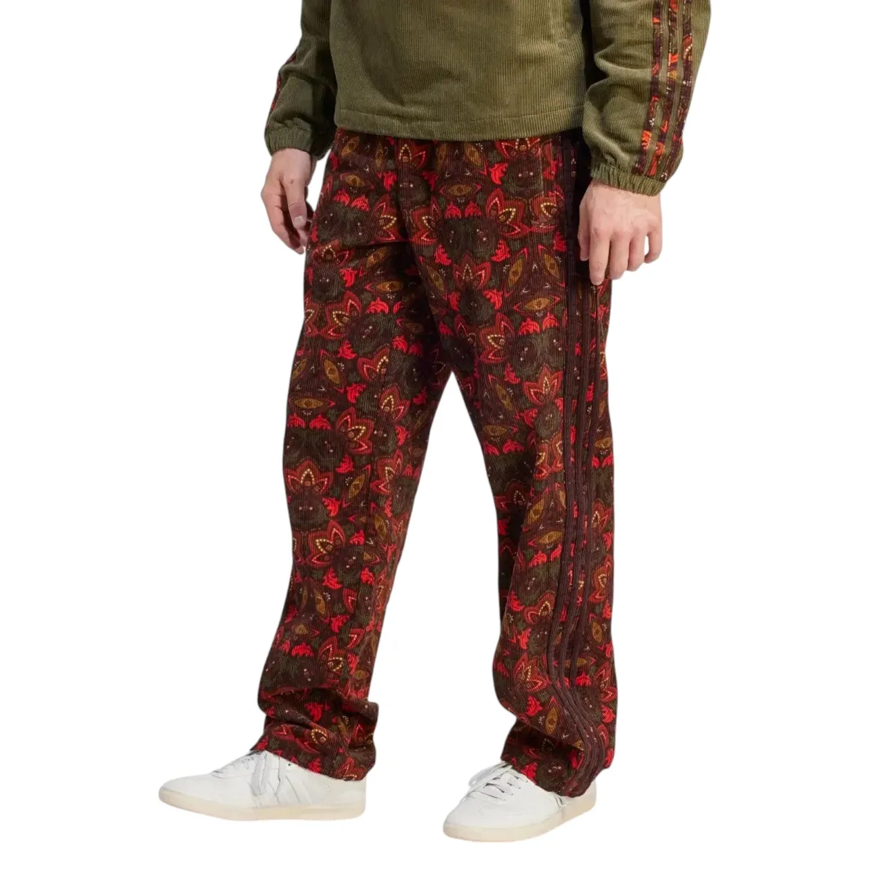 adidas Originals Men's Corduroy Track Pants - Red | Size: 2XL: the shop's own photo