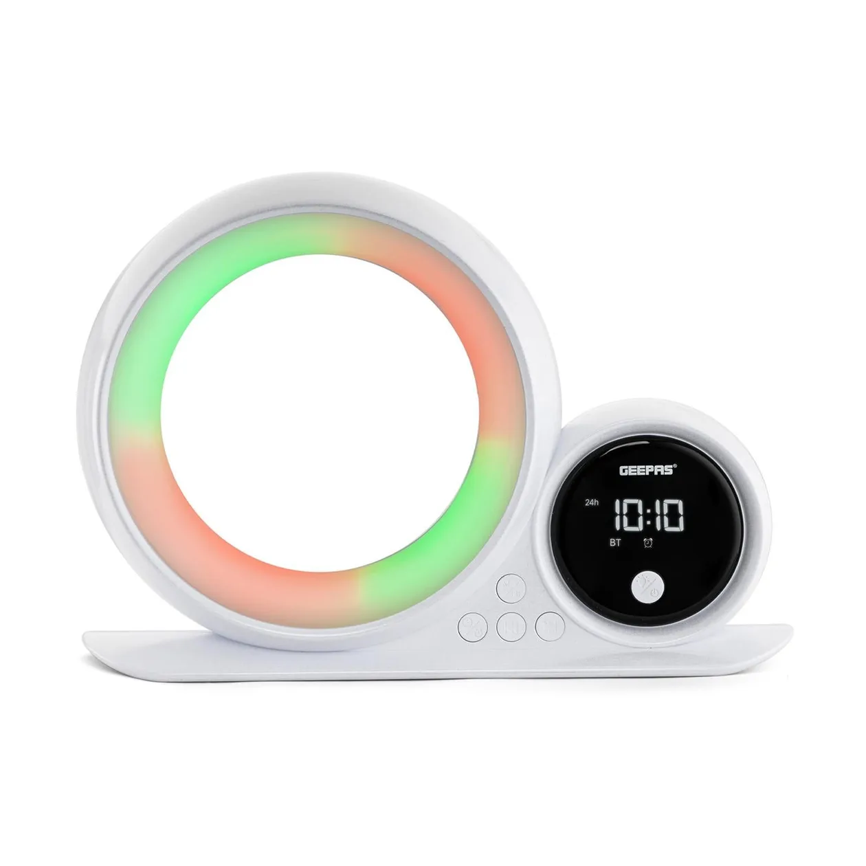 3-In-1 Bedside Desk Lamp, Bluetooth Speaker, Alarm Clock: the shop's own photo
