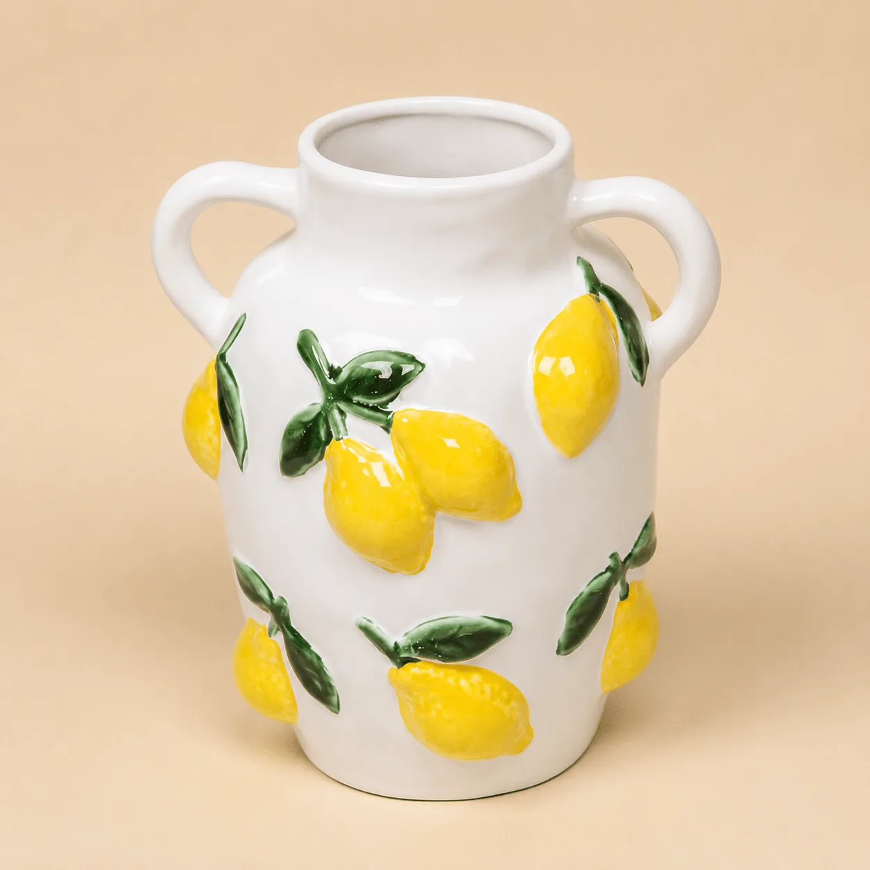 Ceramic Lemon Vase: the shop's own photo